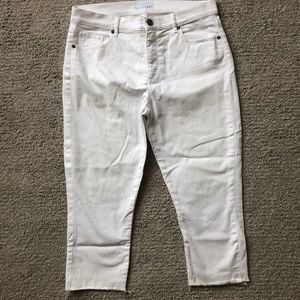 LOFT - Skinny Cropped Jeans - Stretch.